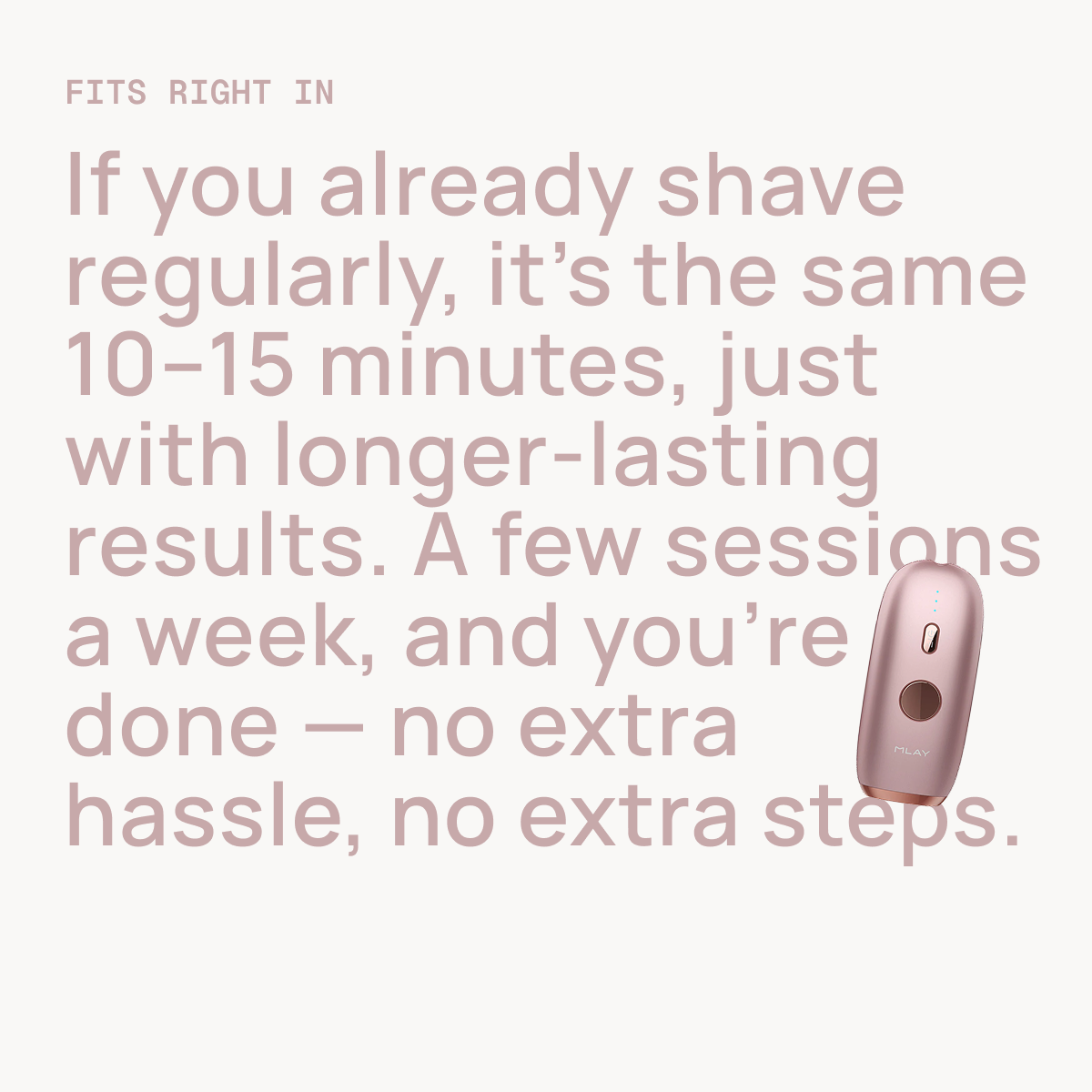 Mlay Mini - At-home IPL Hair Removal Devise - Smoosh Official Site | Smooth in a Whoosh — FIRST15 15% Off Your First order  